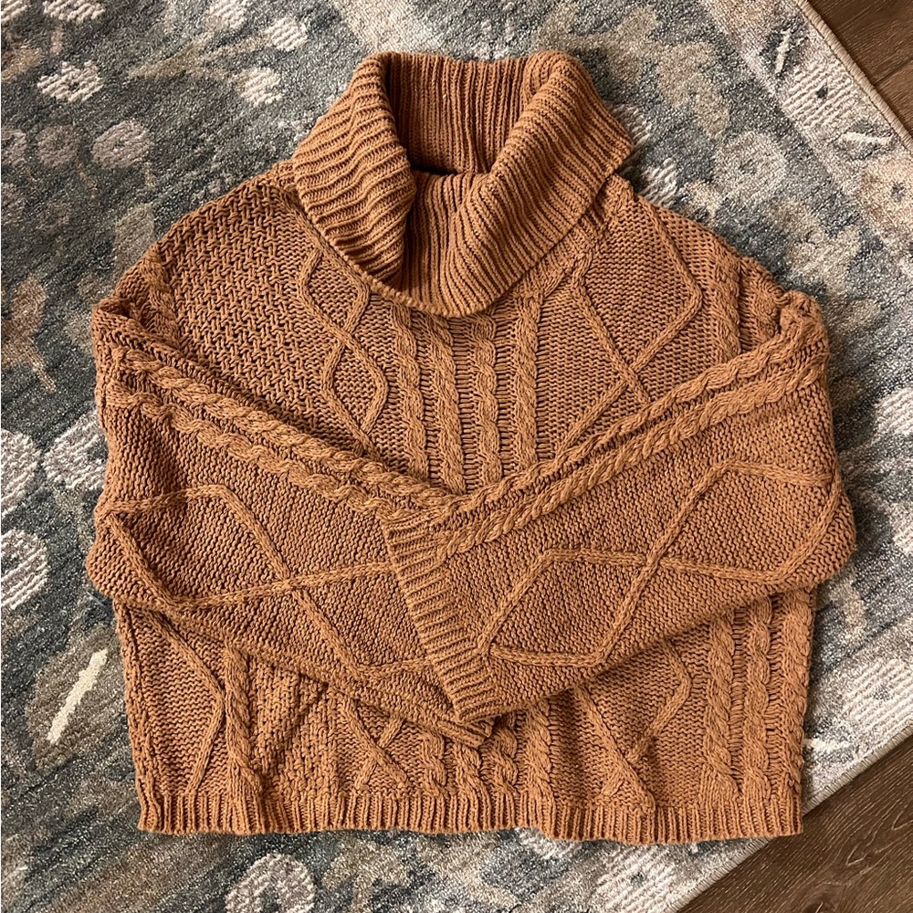 NWOT Camel Miracle Sweater